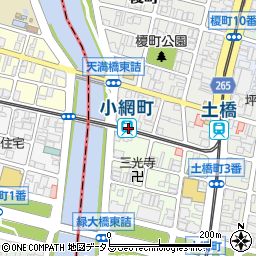 小網町駅周辺の地図
