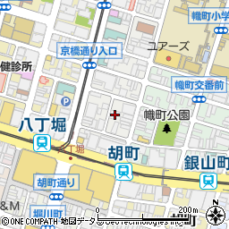 廣島縣酒造會館周辺の地図
