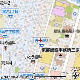産経新聞三原中央専売所周辺の地図