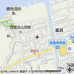 広島県尾道市向島町富浜5615周辺の地図