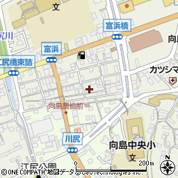 広島県尾道市向島町富浜5553-64周辺の地図