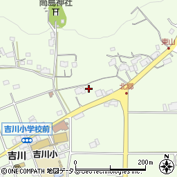 広島県東広島市八本松町吉川55周辺の地図