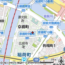 京橋パーク周辺の地図