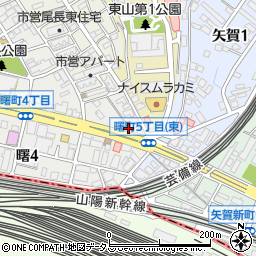 大新ハウス周辺の地図