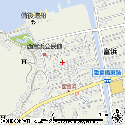 広島県尾道市向島町富浜5615-18周辺の地図