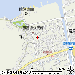 広島県尾道市向島町富浜5614-27周辺の地図