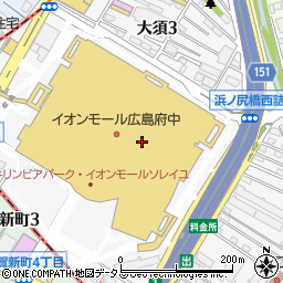 サンマルクカフェ イオンモール広島府中店周辺の地図