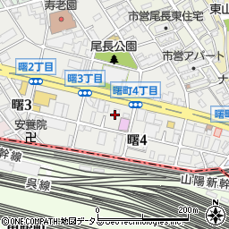 広島中島線周辺の地図