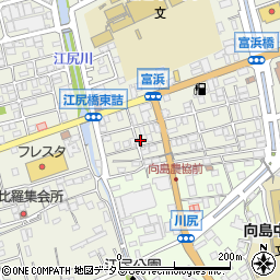 広島県尾道市向島町富浜5557-30周辺の地図