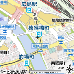 ｍａｘ広島駅前店周辺の地図