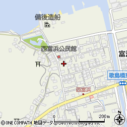 広島県尾道市向島町富浜5614-25周辺の地図