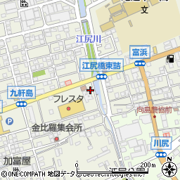 広島県尾道市向島町5569-1周辺の地図