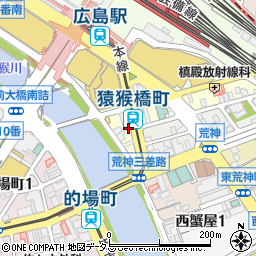 max 広島駅前店周辺の地図