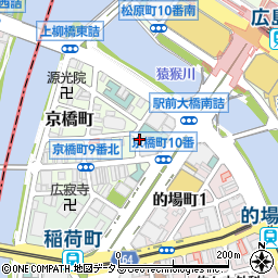アスティ広島京橋ビルディング【平日のみ 12:00～20:00】周辺の地図