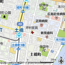 としのや　堺町店周辺の地図