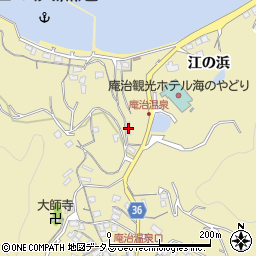 香川県高松市庵治町江の浜5508周辺の地図