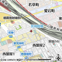 広島駅前サン薬局周辺の地図