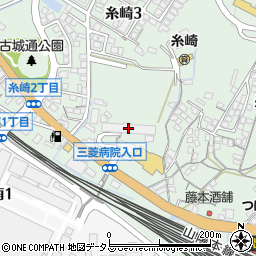 三菱三原病院 訪問看護周辺の地図