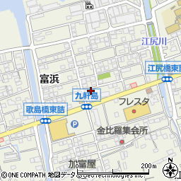 広島県尾道市向島町富浜5585-39周辺の地図