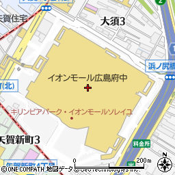 無印良品イオンモール広島府中周辺の地図