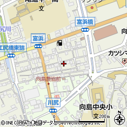 広島県尾道市向島町富浜5553-55周辺の地図