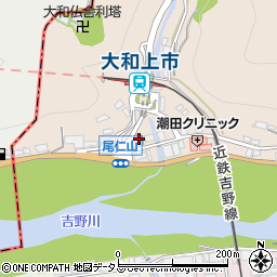 奈良県吉野郡吉野町上市2037周辺の地図
