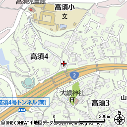 鍵の出張救急車高須周辺の地図