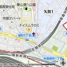 矢賀薬局周辺の地図