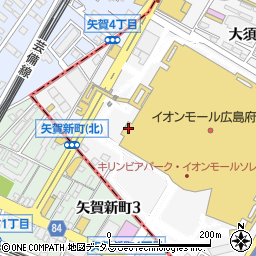 ニッタ　イオンモール広島府中店周辺の地図