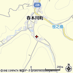 大阪府和泉市春木川町260-1周辺の地図