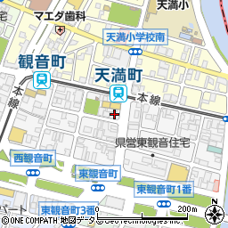 ＰＥＣＯ・ＳＨＯＰ　天満店周辺の地図