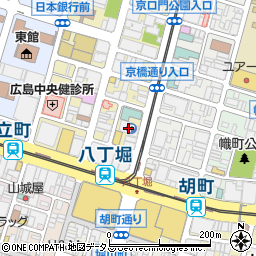 第一生命広島八丁掘ビルディング周辺の地図
