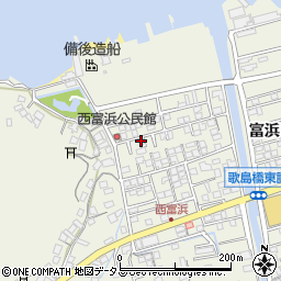 広島県尾道市向島町富浜5614-7周辺の地図