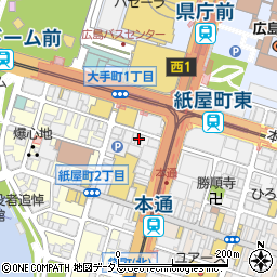 ブルームフォーラム広島店周辺の地図