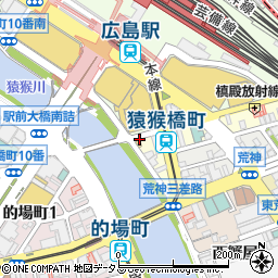 浜けん 広島周辺の地図