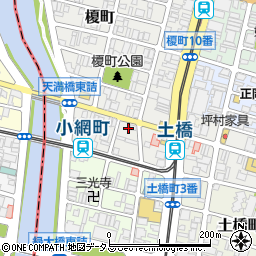 タイムズ堺町第２駐車場周辺の地図