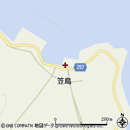 香川県丸亀市本島町笠島322周辺の地図