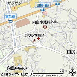 広島県尾道市向島町5423周辺の地図