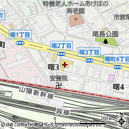 ダイハツ広島販売曙店周辺の地図