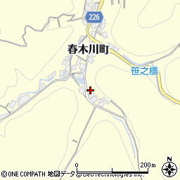 大阪府和泉市春木川町260周辺の地図