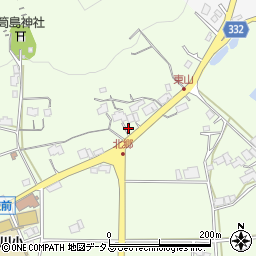 広島県東広島市八本松町吉川12周辺の地図