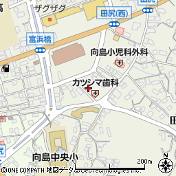 広島県尾道市向島町富浜5418-4周辺の地図