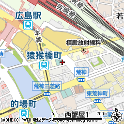 株式会社エイブル広島駅前店周辺の地図