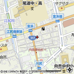 広島県尾道市向島町富浜5553-41周辺の地図