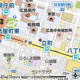 ヒューマンリソシア株式会社　広島支社周辺の地図