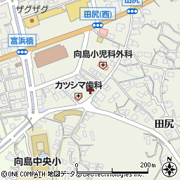 広島県尾道市向島町富浜5424-3周辺の地図