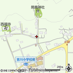 広島県東広島市八本松町吉川96周辺の地図