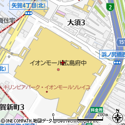 ライトオンイオンモール広島府中店周辺の地図
