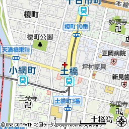 つけ麺本舗 ばくだん屋 土橋店周辺の地図