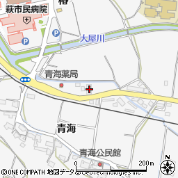 株式会社興電社　萩営業所周辺の地図